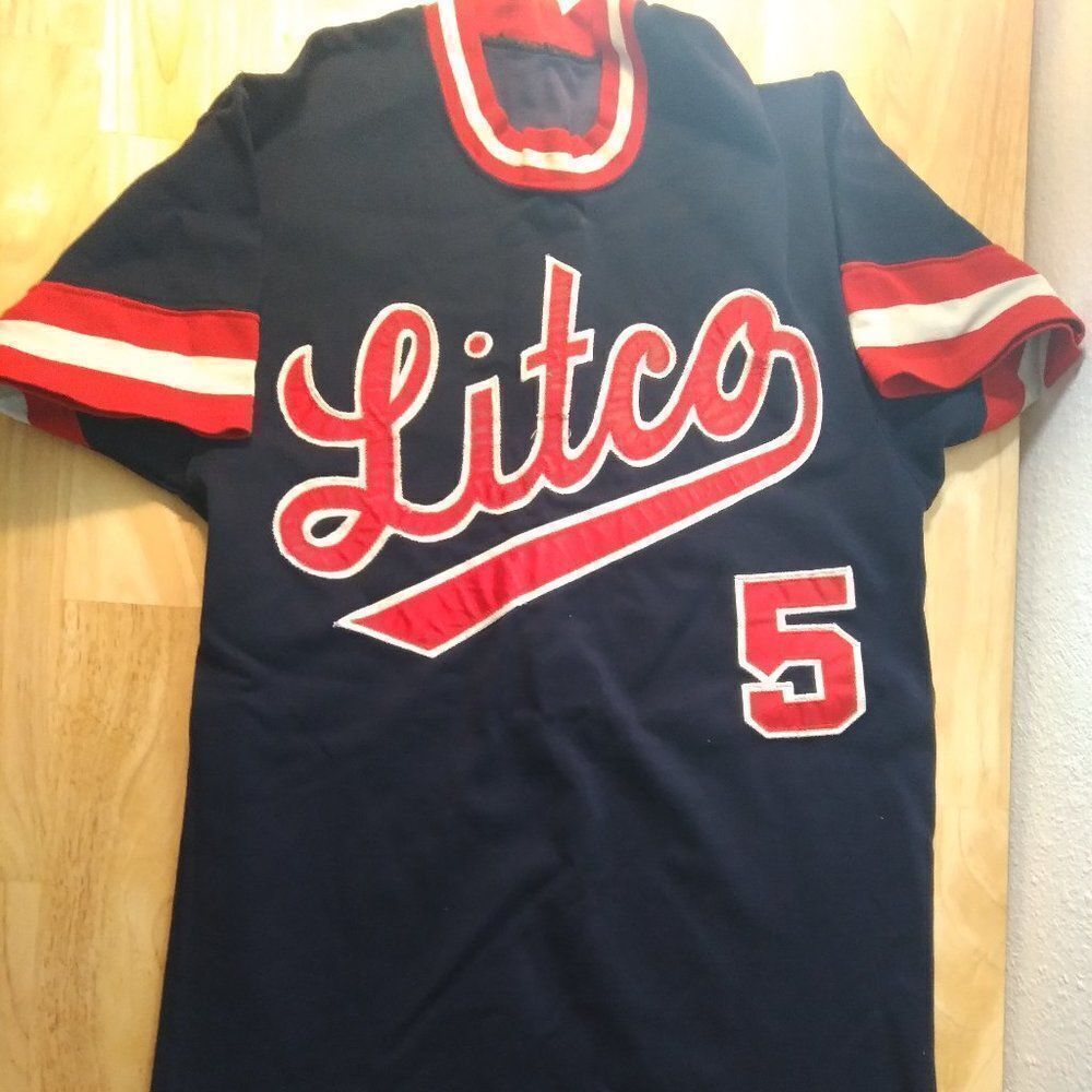 Vintage Powers Litco Baseball Jersey - Picture 2 of 6